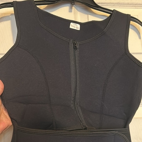 Hoplynn Neoprene Sweat Vest For Women Size Medium Black - Picture 4 of 7